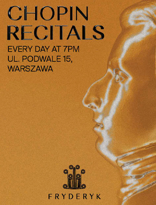 Koncert Chopinowski w Sali Koncertowej Fryderyk